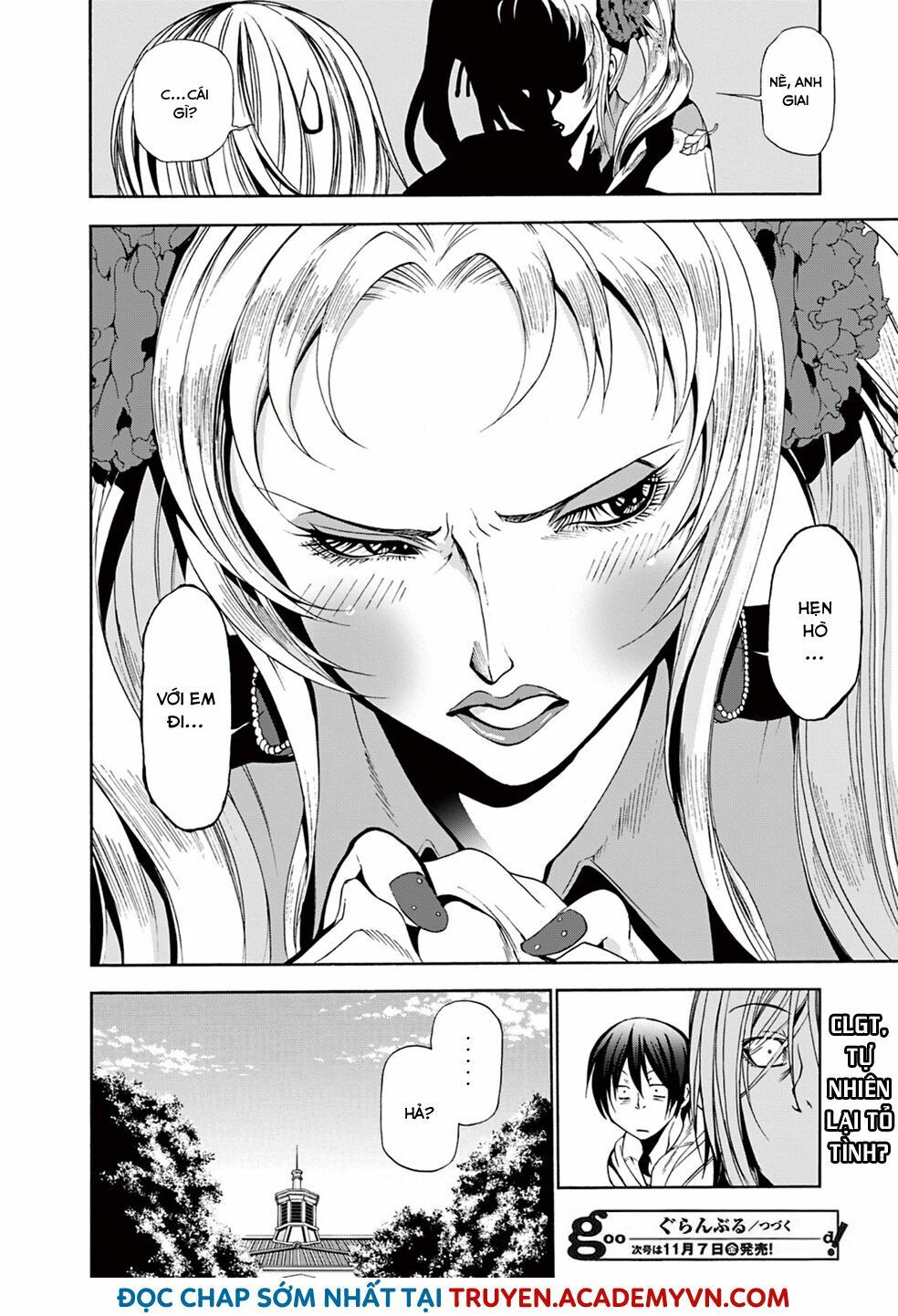 cô gái thích lặn - grand blue chapter 7 43