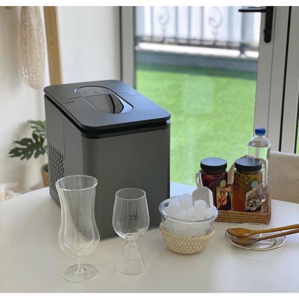 Máy Làm Đá Tự Động SWISS MILITARY, Làm Đá Nhanh Trong 8 Phút, Hiệu Quả, Nội Địa Hàn, BH 12 Tháng