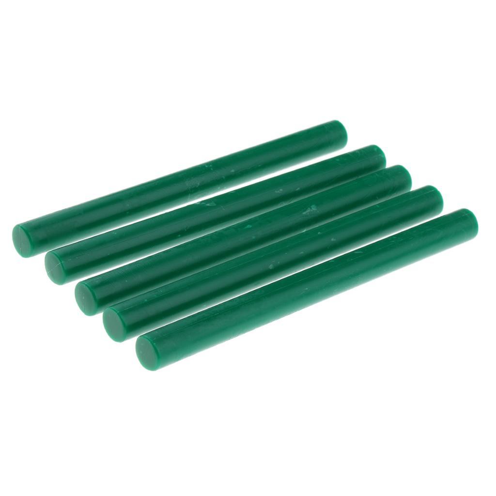 15xVintage Round Sealing Wax Stick Seal Stamp Glue for Wedding Party Green