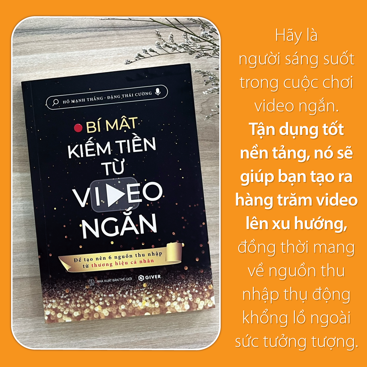 Bí Mật Kiếm Tiền Từ Video Ngắn - Để Tạo Nên 6 Nguồn Thu Nhập Từ Thương Hiệu Cá Nhân