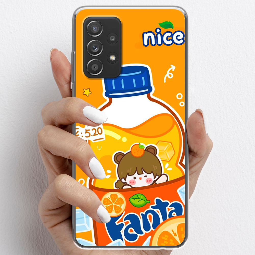 Ốp lưng cho Samsung Galaxy A52 , Samsung Galaxy A52s 5G nhựa TPU mẫu Nước cam