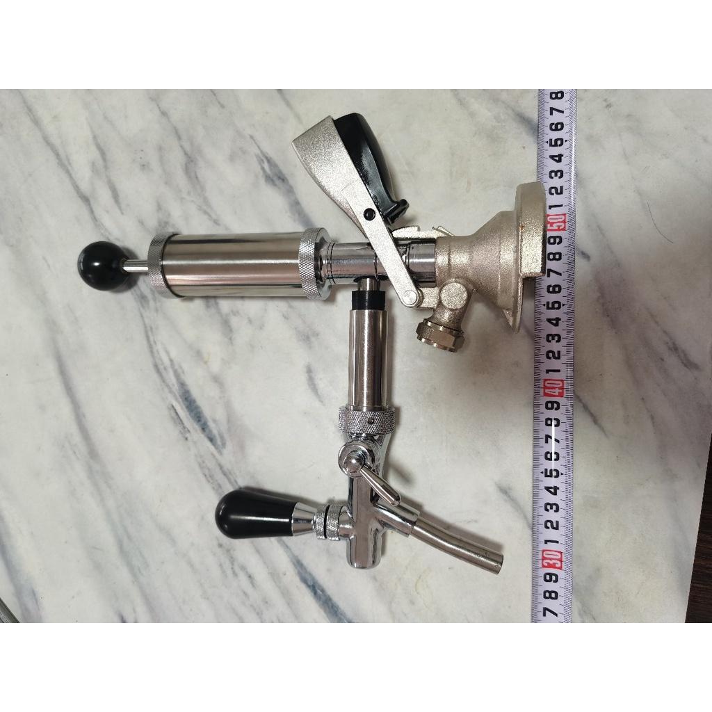 Vòi Rót Bia Kèm Bơm Tăng Áp Gắn Keg Mini Type A cao cấp