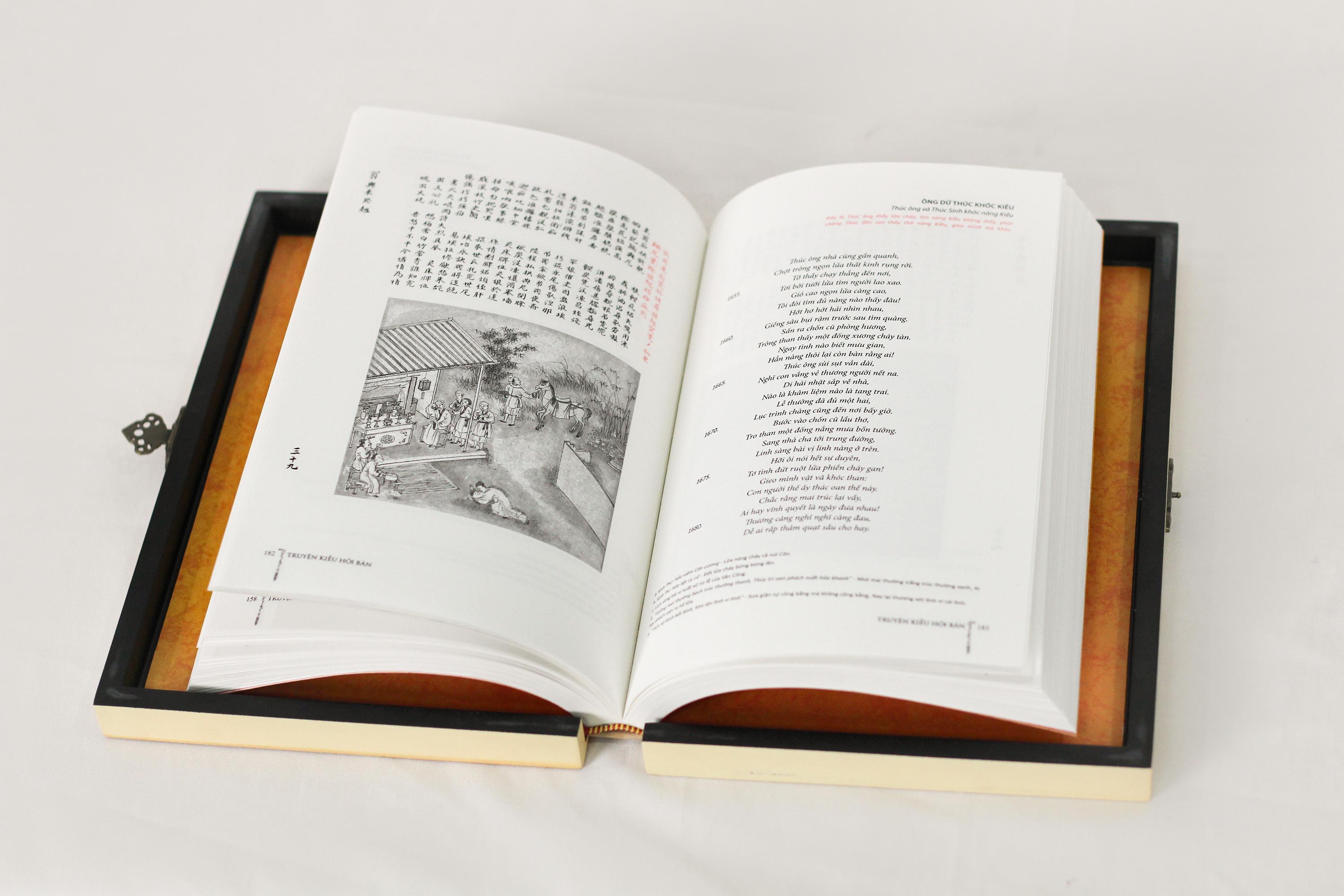 Sách - Truyện Kiều Hội Bản - Ấn Bản Sơn Mài