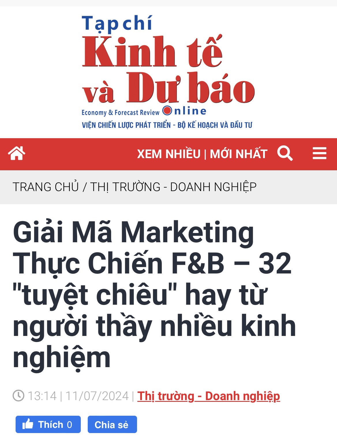 SÁCH GIẢI MÃ MARKETING THỰC CHIẾN F&amp;B-32 TUYỆT CHIÊU MARKETING QUÁN CÀ PHÊ, QUÁN ĂN, NHÀ HÀNG