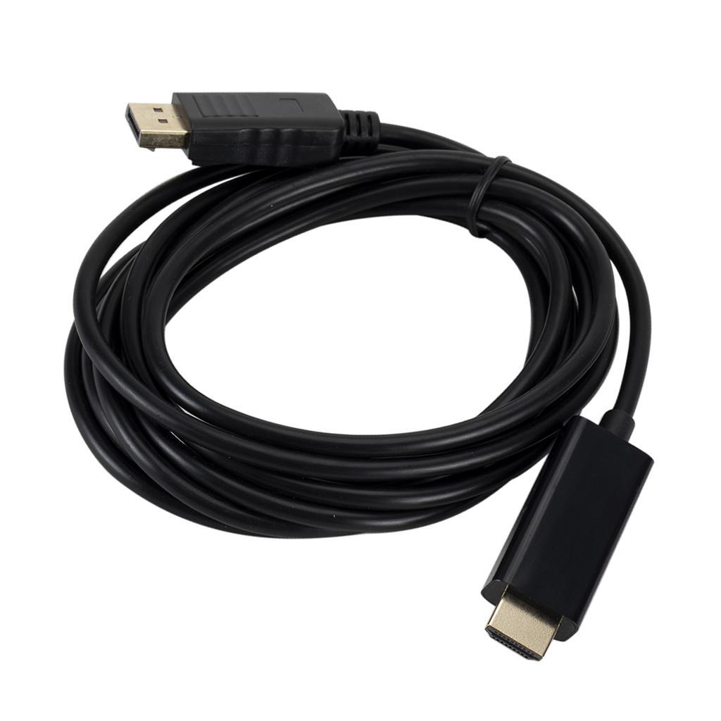 Display Port DP to HDMI Cable AV Fast Converter Adapter Wire Cord HD 9.8FT