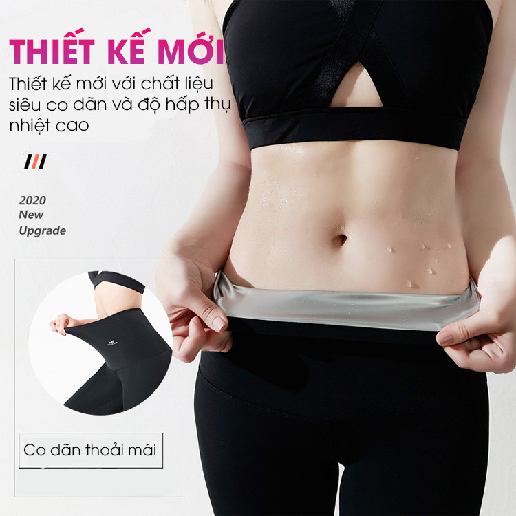 HOT - Quần Đổ Mồ Hôi, Giảm Mỡ Bụng Cho Nữ, Tự Tin Khoe Vòng 2