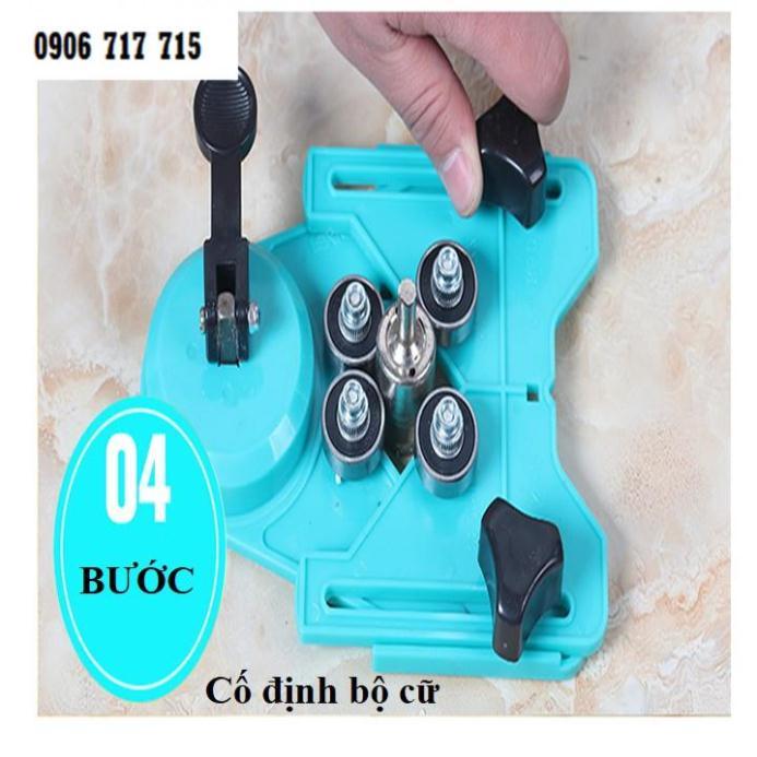 Bộ cữ định vị mũi khoan lỗ gạch men,gạch đá hoa và kính-pk máy khoan