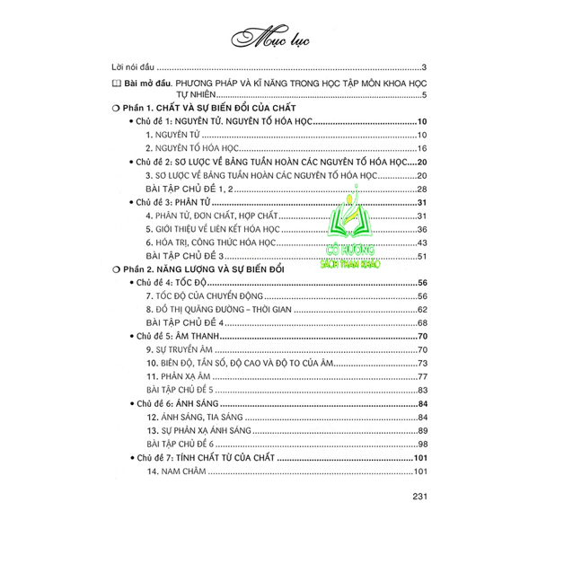 Sách - Học Tốt Khoa Học Tự Nhiên 7