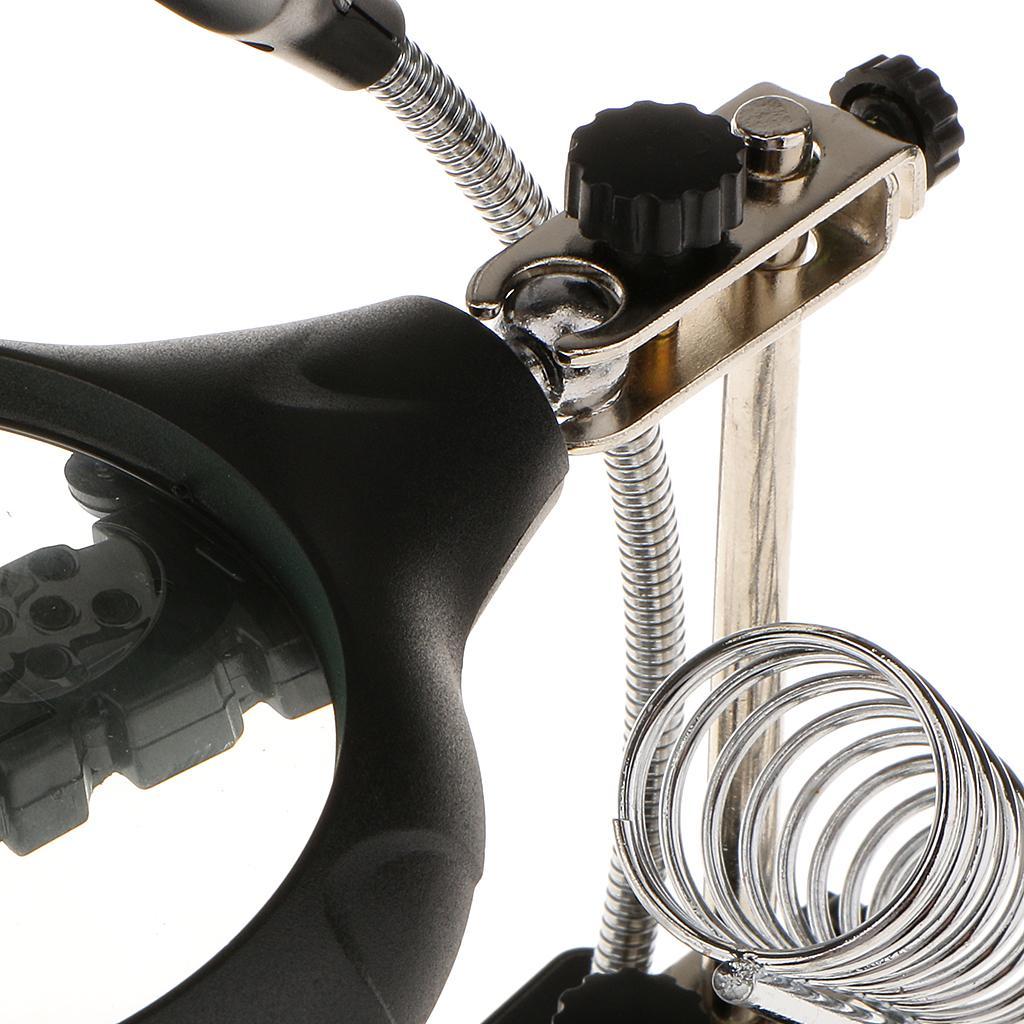 LED Magnifying Glass with Clamp and Clips for Repair Modeling