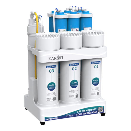 Máy lọc nước RO Karofi KAQ-U03 Pro - Hàng chính hãng