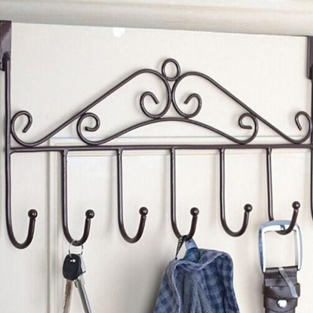 Móc Treo Đồ Sau Cửa Màu Đen Tiện Ích .