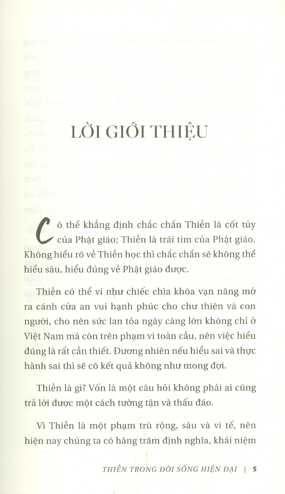 Thiền Trong Đời Sống Hiện Đại