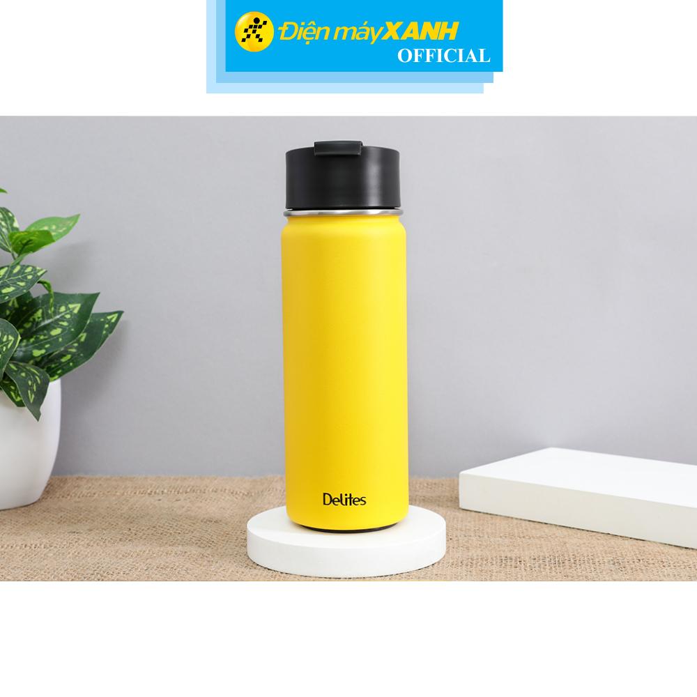 Bình giữ nhiệt inox 530 ml Delites Y1A (Vàng) - Hàng Chính Hãng