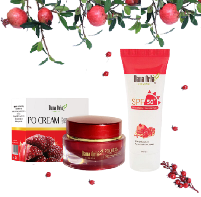 SET COMBO HẠT LỰU ĐỎ - CHỐNG NẮNG, DƯỠNG TRẮNG, TÁI TẠO DA
