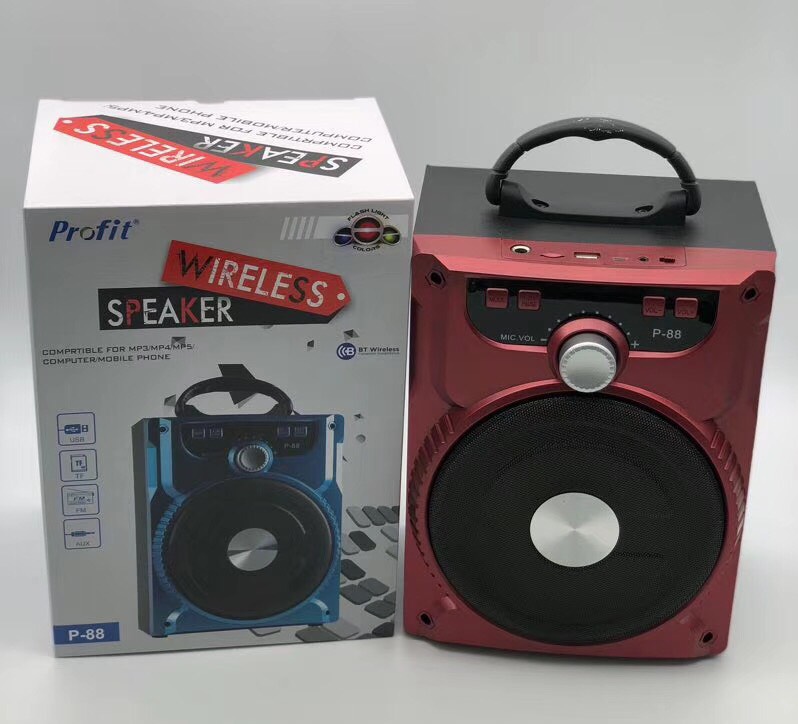  LOA KARAOKE XÁCH TAY MINI BLUETOOTH P88 + TẶNG KÈM MICRO