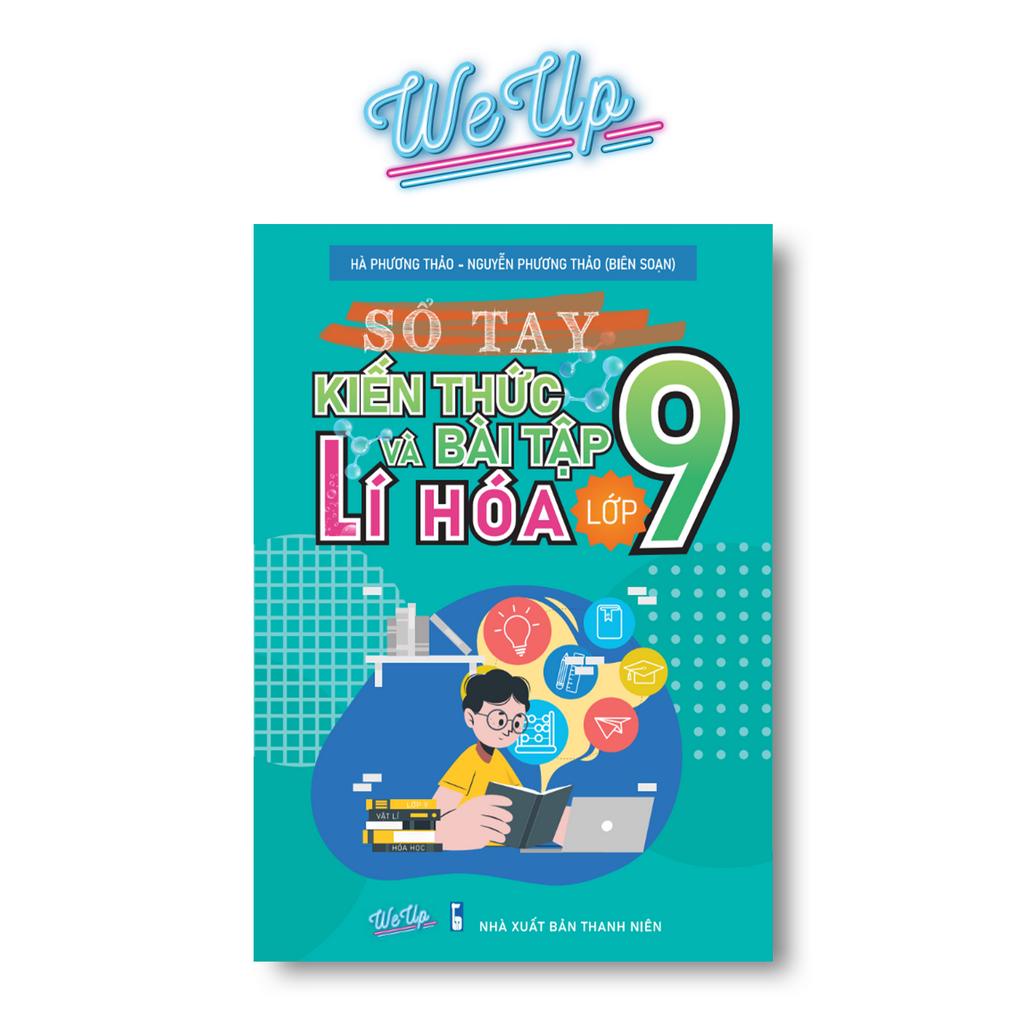 Sách- Combo Sổ Tay Đề Cương Toán Văn Anh Lớp 9 Học Theo SKETCHNOTE & Sổ Bài Tập Lý Hóa Lớp 9