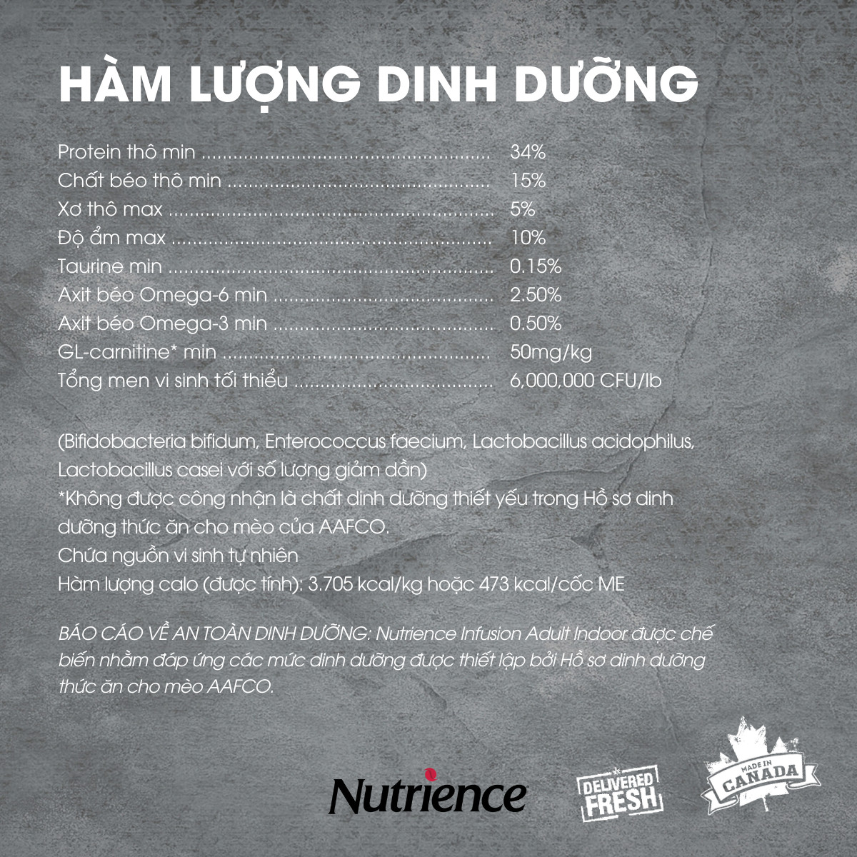 (MỚI) Nutrience Infusion Cá Biển cho Mèo trưởng thành - Cá biển, dầu cá hồi và rau củ quả tự nhiên