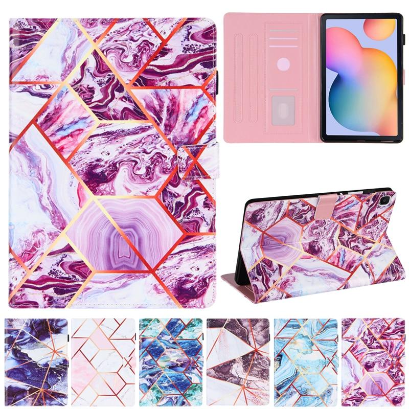 Bao Da Nắp Gập In Hình Thời Trang Cho Samsung Galaxy Tab A7 Sm-T500 T505 10.4 Inch