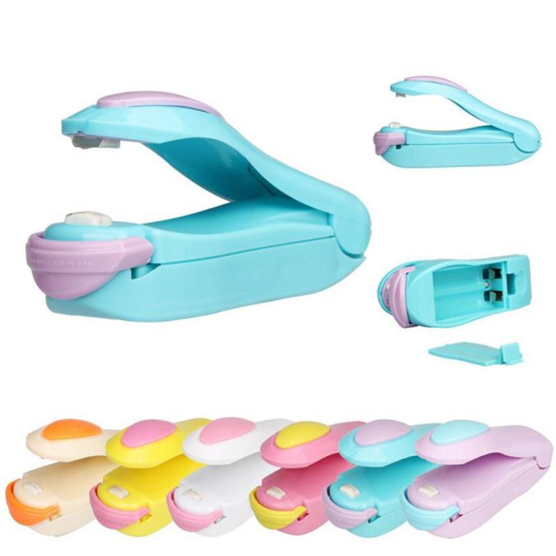 Sealing Machine Food Clip Heat Sealing Machine Mini Heat Sealer Food Packaging Kitchen Storage Bag Clips Kitchen Accessories