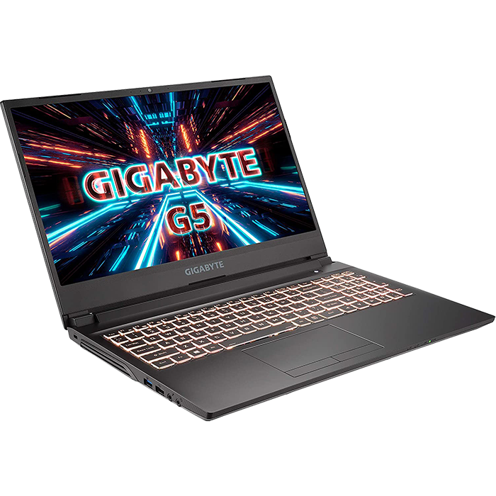 Laptop Gigabyte G5 KC-5S11130SH (Core i5-10500H/ 16GB (8x2) DDR4 3200MHz/ 512GB SSD M.2 PCIE G3X4/ RTX 3060 6GB GDDR6/ 15.6 FHD IPS, 144Hz, 3ms/ Win10) - Hàng Chính Hãng