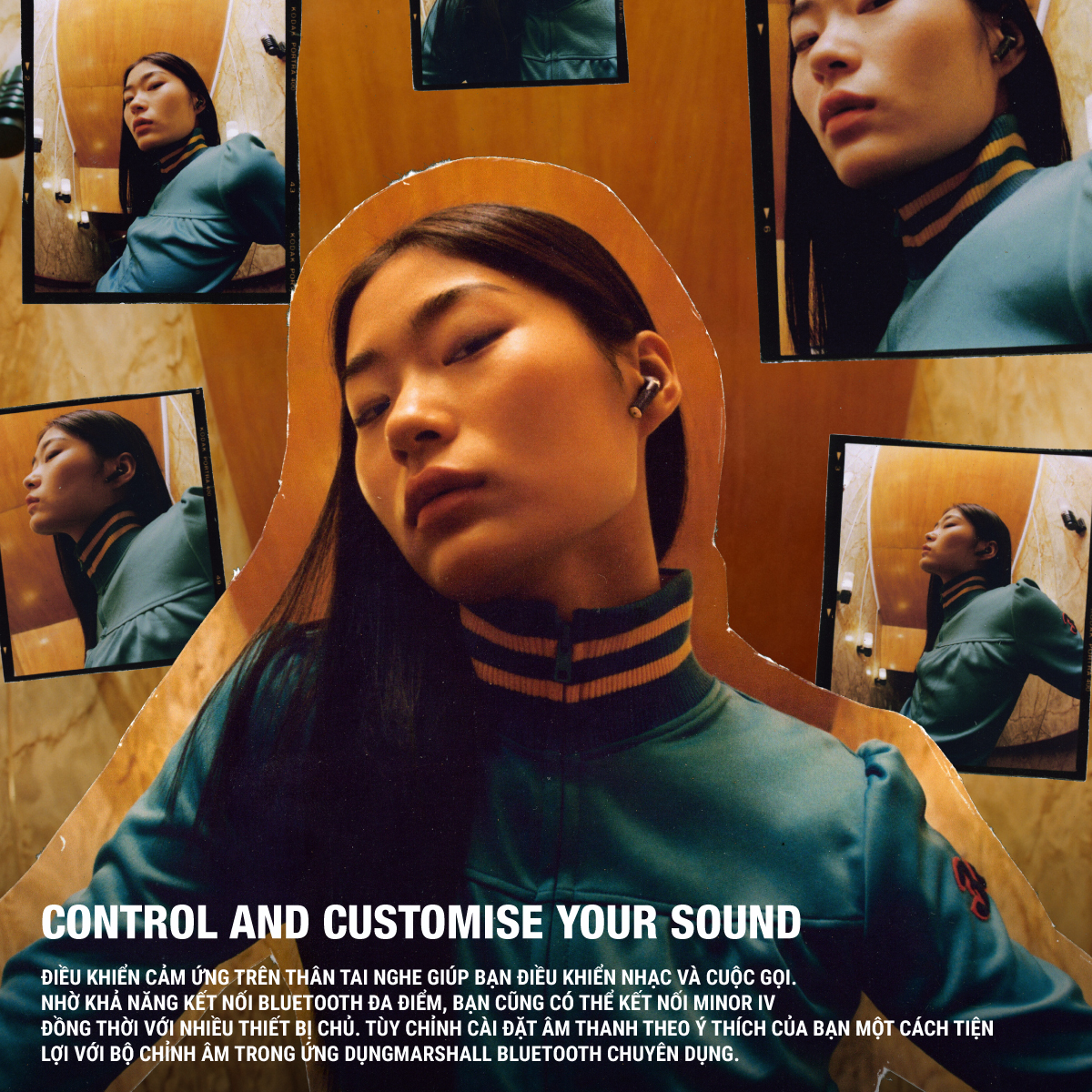 Tai nghe True wireless Marshall Minor IV - Hàng Chính Hãng