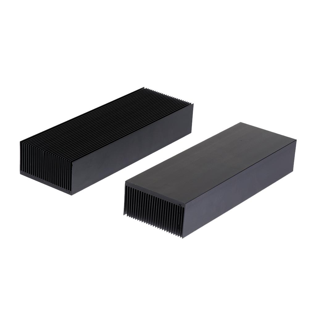 2Pcs Aluminum Heat Sink Heatsink Cooling DIY Cooler Fin Radiator for LED