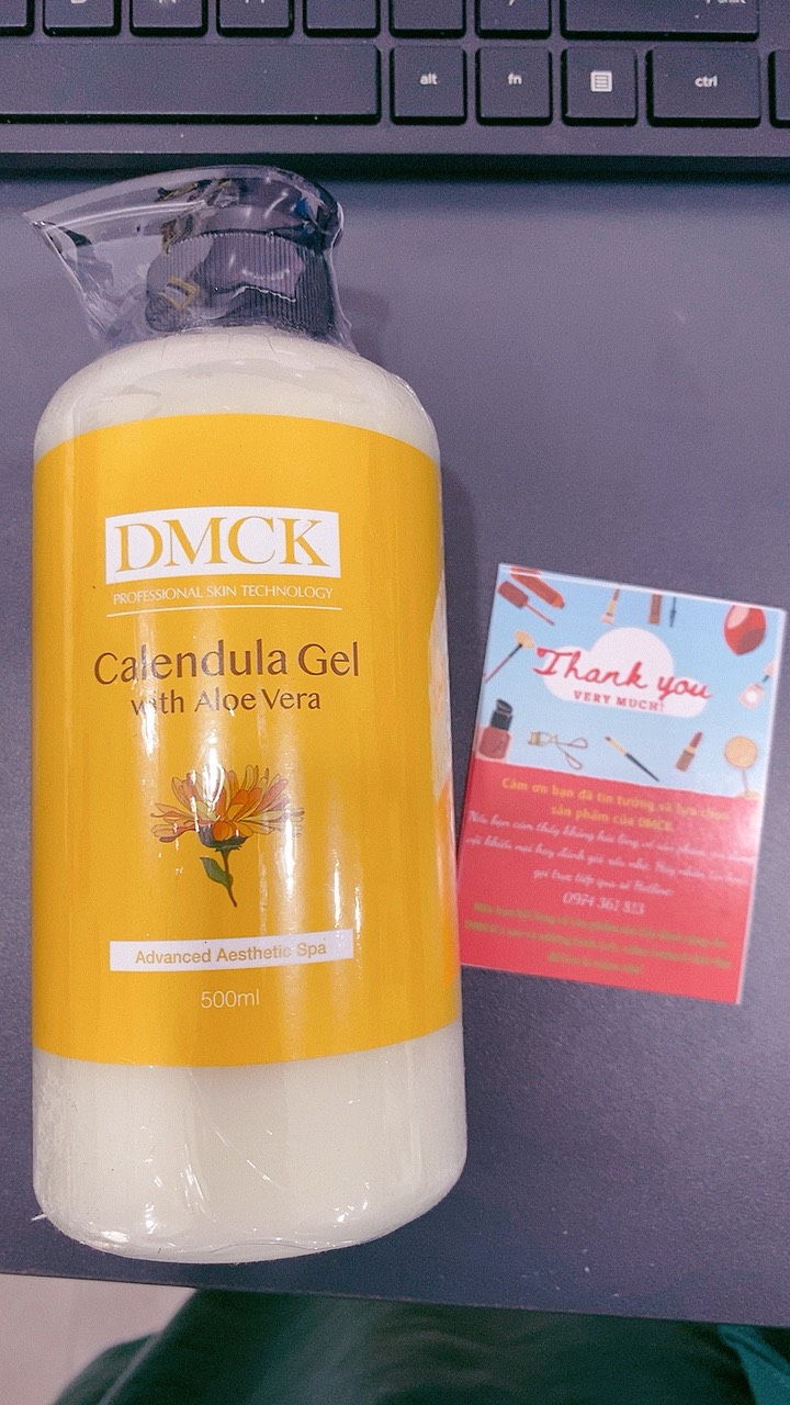 Gel dưỡng ẩm làm dịu da, Se khít lỗ chân lông, Giảm kích ứng - DMCK DMCK Calendula Gel with Aloe Vera 500ml