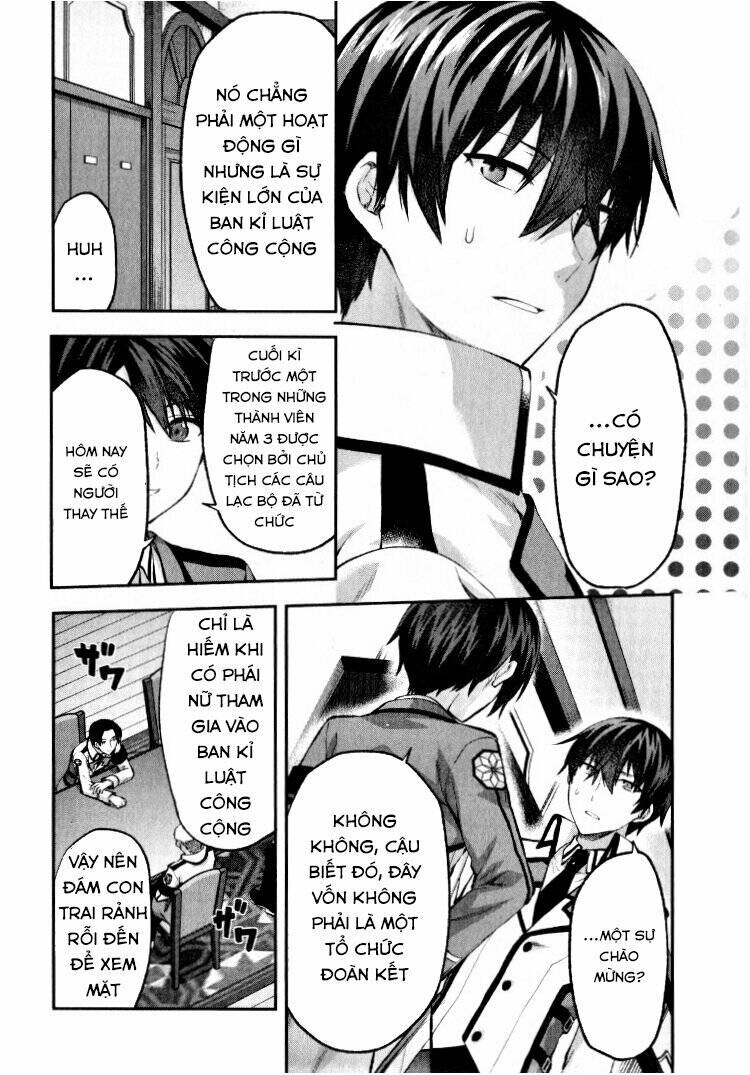 mahouka koukou no rettousei - kaichou senkyo-hen chapter 1 14