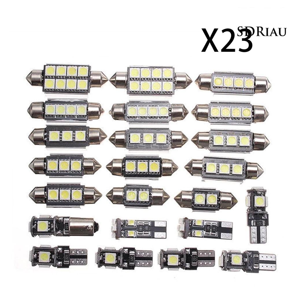 Set 23 Đèn Led T10 5050 W5W Chuyên Dụng Cho Xe Hơi