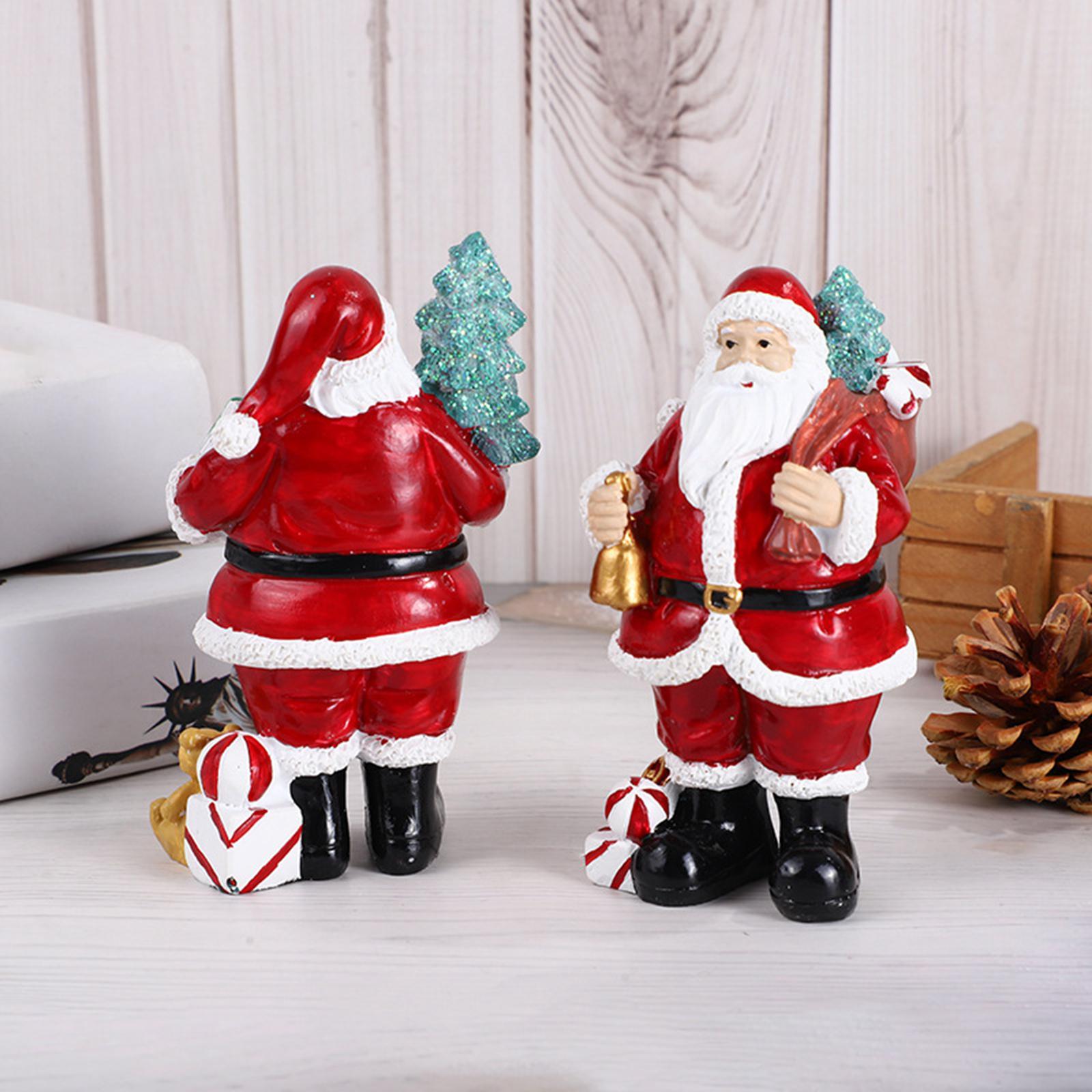 Tượng Trang Trí Giáng Sinh Ông Già Noel Santa Claus Figurine Statue