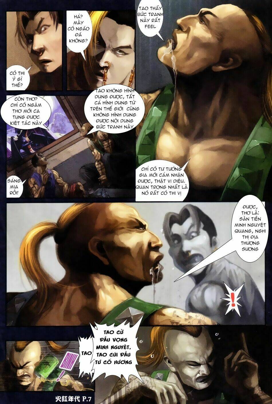 hỏa hồng niên đại hắc cốt đường chapter 60 6