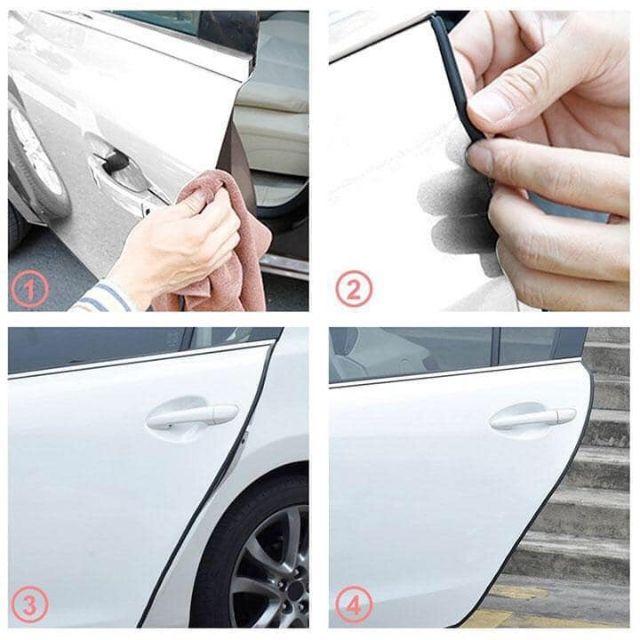 Nẹp viền cửa chữ U lõi thép chống ồn - rung - va đập 10m
