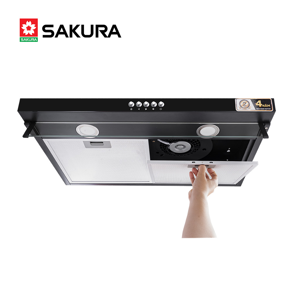 Máy Hút Mùi Âm Tủ Sakura SR3030 Kèm Lọc Than Hoạt Tính Hàng Chính Hãng