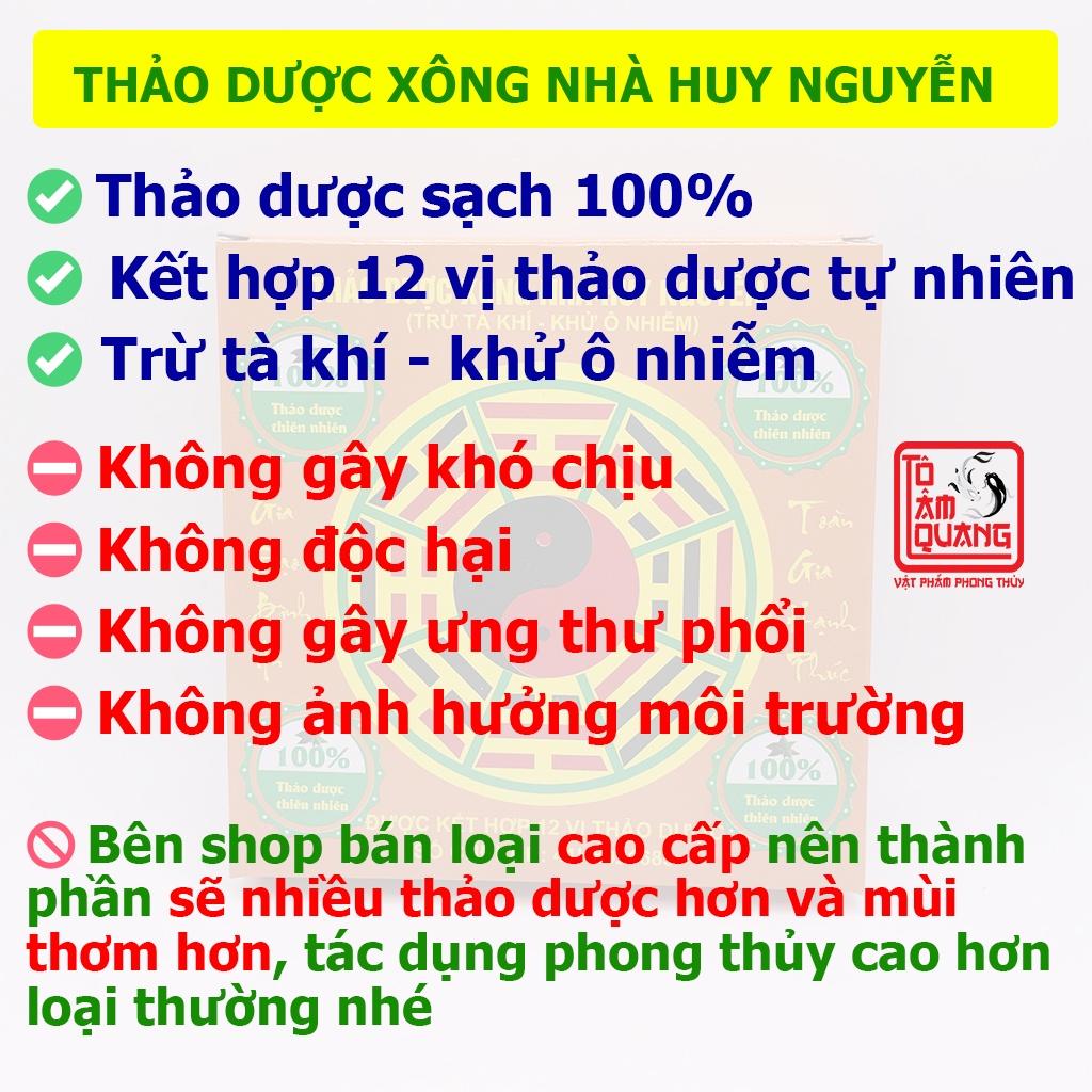 Thảo dược xông nhà phong thủy Huy Nguyễn giúp tẩy uế trừ tà xả xui chiêu tài lộc bình an may mắn-dạng bột