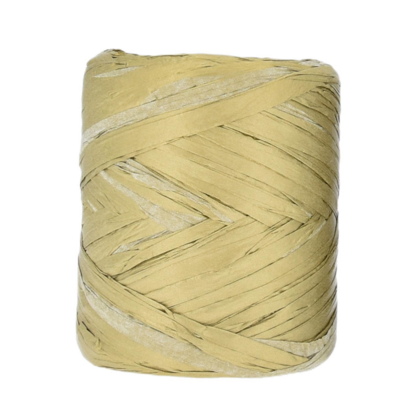 Raffia Paper Ribbon Packing Paper Twine Ribbon for Packing Wrapping Bouquets
