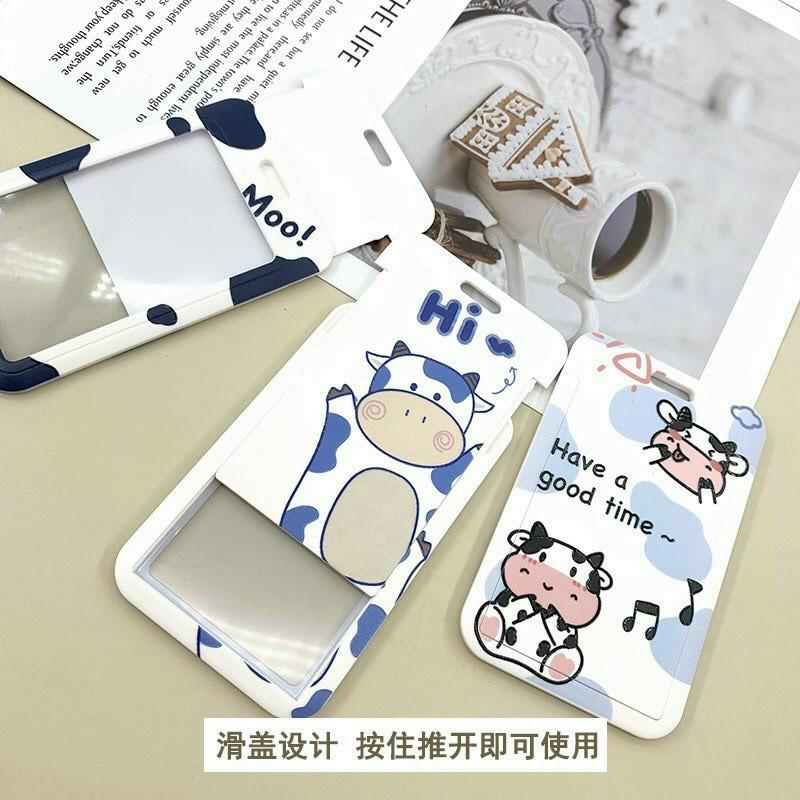 THẺ ĐEO - BẢNG ĐEO TÊN BÒ SỮA KÈM MÓC KHOÁ TREO RẤT CUTE VÀ BỀN BỈ