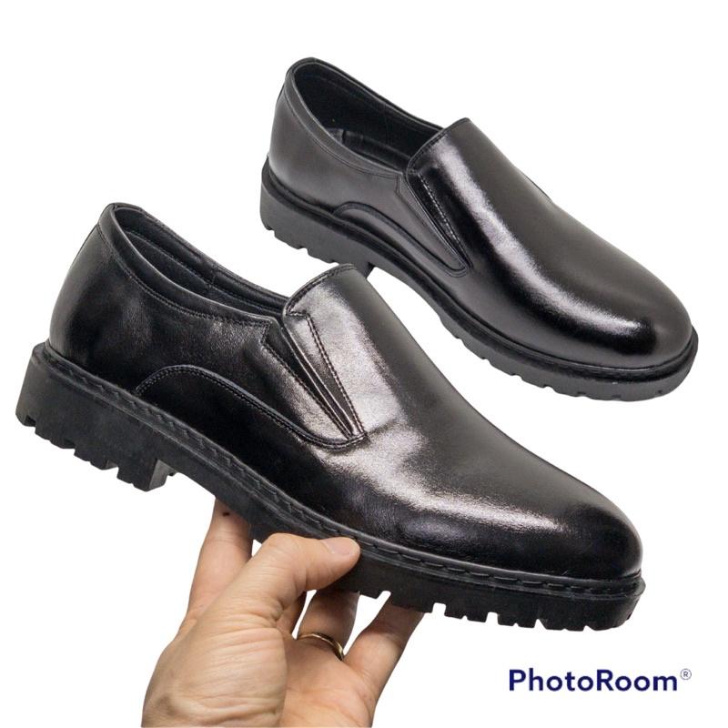 Giầy đốc lười da bò cao cấp tomshoes, cam kết da thật 100%