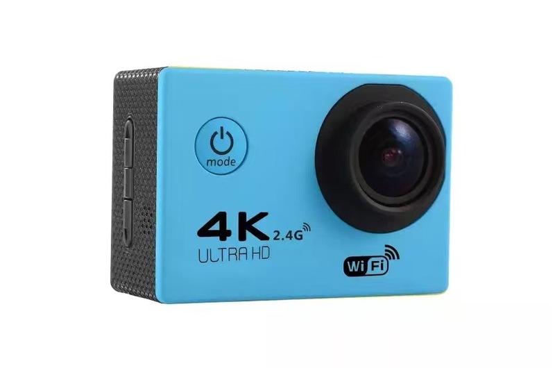 4K Ultra HD Action Camera 2.0'' IPS LCD WiFi 12MP 170D 30M Go Waterproof Pro Sport DV Helmet Video Camera With Remote Control