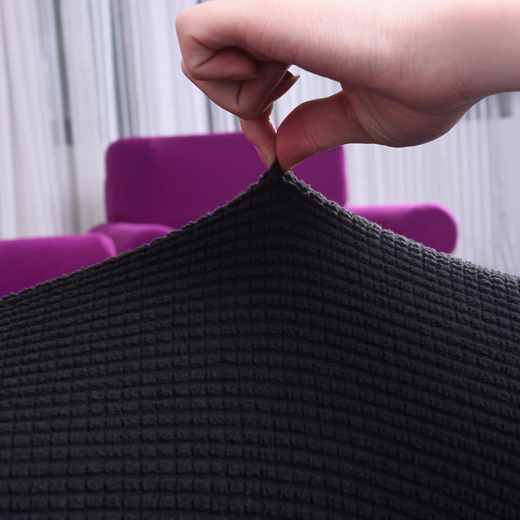 2pcs Sofa Futon Seat Cushion Cover Couch Slipcover Protector Decor