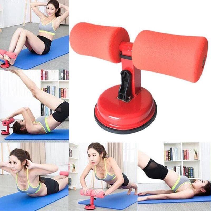 Dụng Cụ Tập Cơ Bụng Eo Gym Đồ Dùng Thể Thao Tại Nhà Đa Năng Có Đế Hút Chân Không Trụ Chữ T