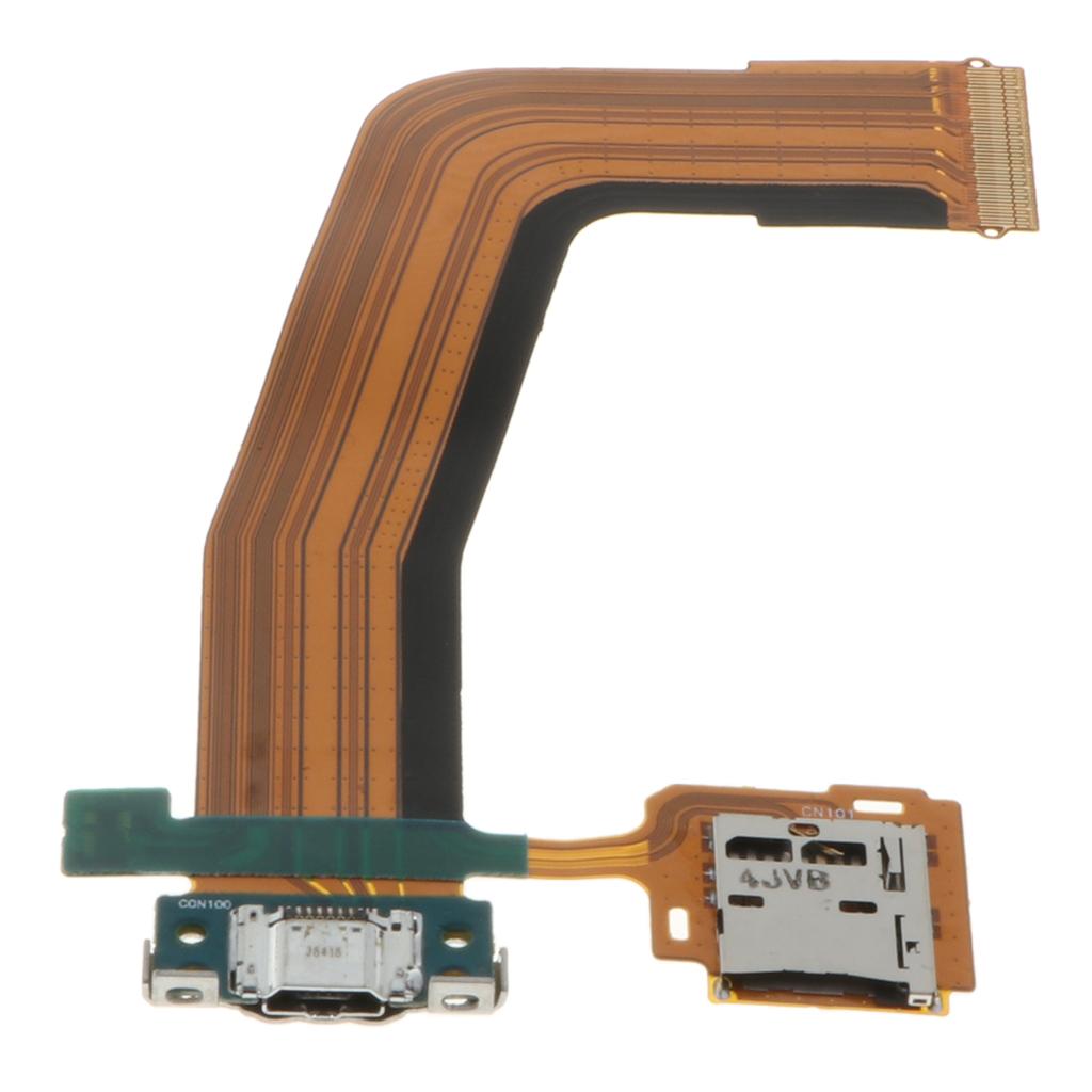 USB Charging Connector Flex Replacement for Samsung Tab S T800 Black WiFi