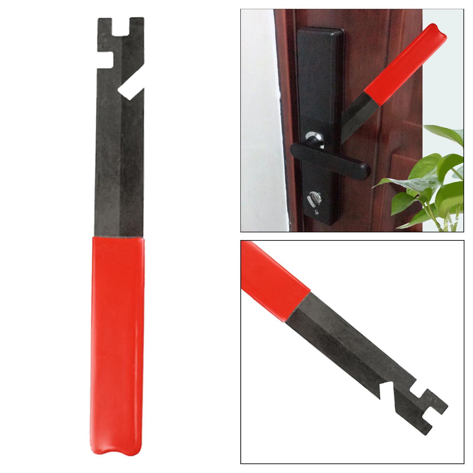 Fingerprint Lock Panel Tool Door Handle Panel Auxiliary Tool Steel Sheet