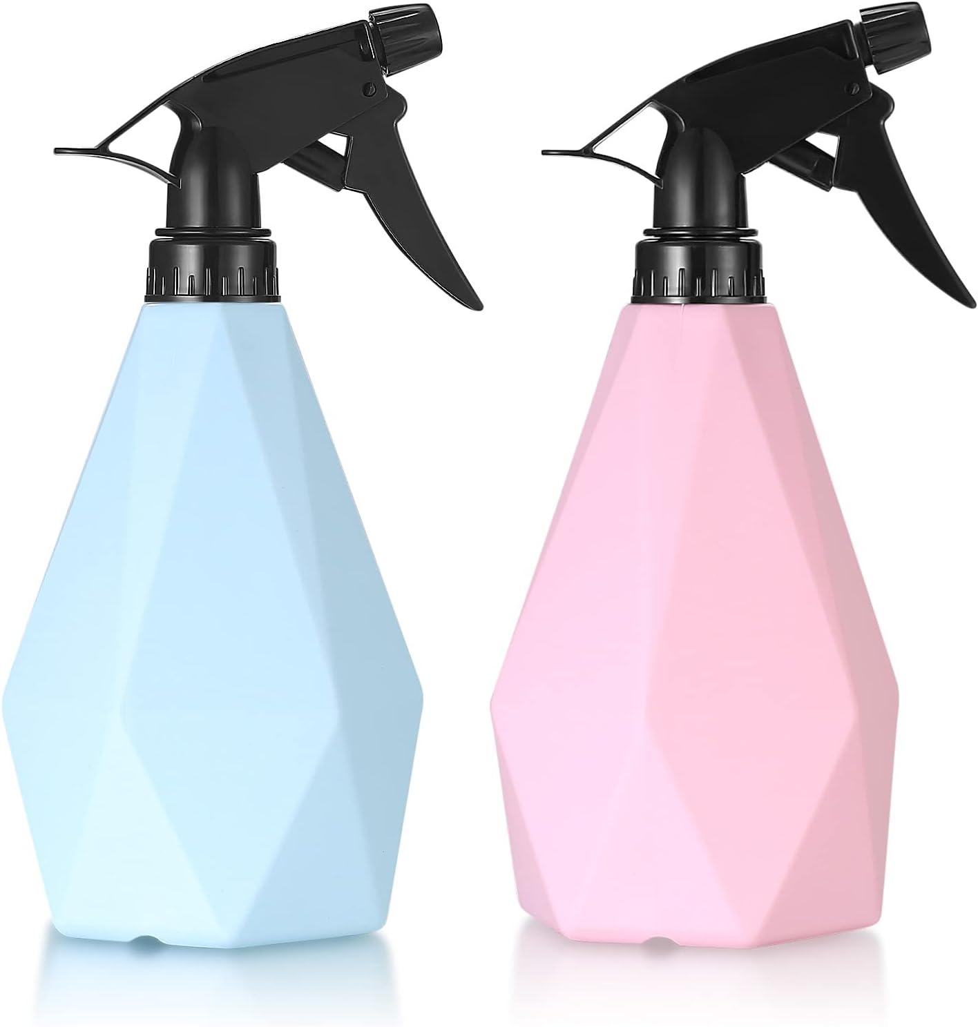 Bình Xịt Rỗng 2 Cái, Bình Xịt Nhựa, Bình Xịt Rỗng, Máy Phun Sương Bơm Lại Nước, Bình Xịt Cho Vườn, Cây, Nhà Bếp, Trong Nhà - Hồng + Xanh