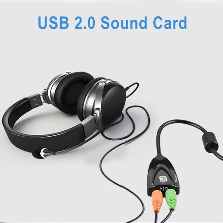 Usb Sound card 7.1 cao cấp ,chuyển tín hiệu từ usb ra âm thanh 5hv2