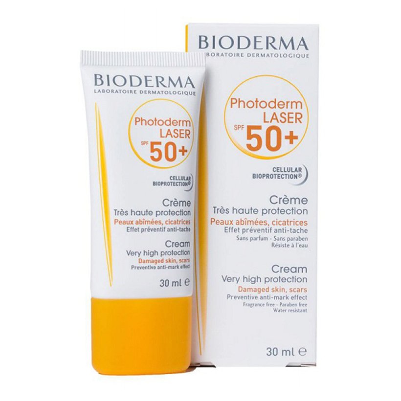 Kem Chống Nắng Cho Da Nhạy Cảm Laser Bioderma Photoderm Laser Spf 50+ (30ml)