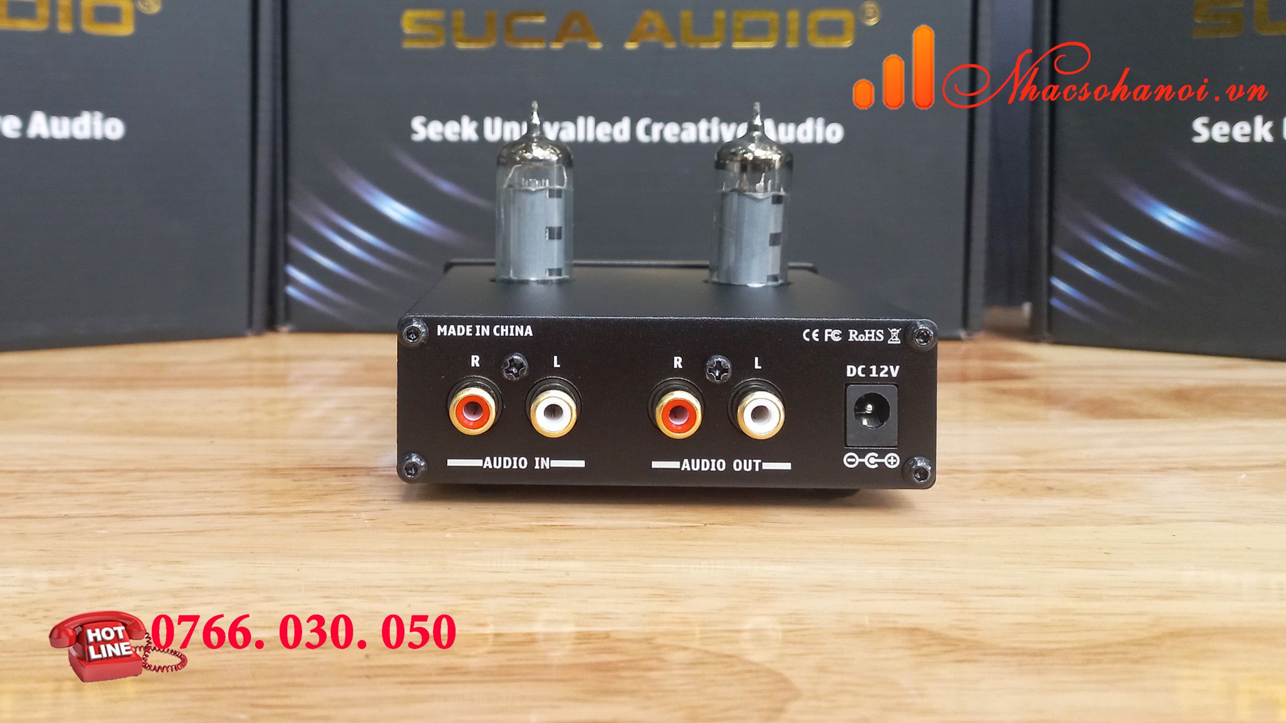 Bộ Tiền Khuếch Đại SUCA-AUDIO Tube-T1/ Pre đèn - Hàng Chính Hãng