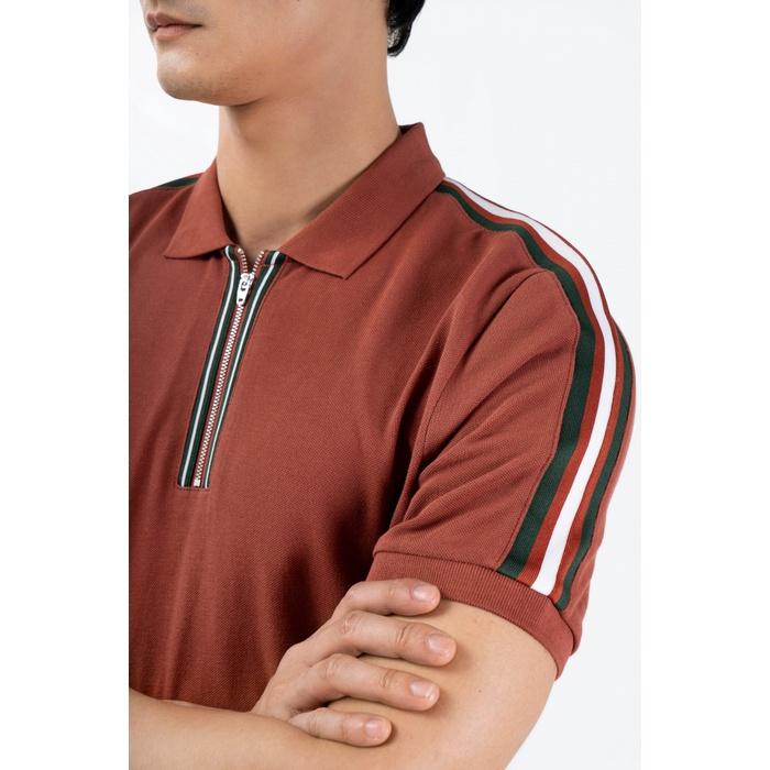 ÁO POLO PHỐI TAPE VAI FORM FITTED - 10F22POL008 | LASTORE MENSWEAR