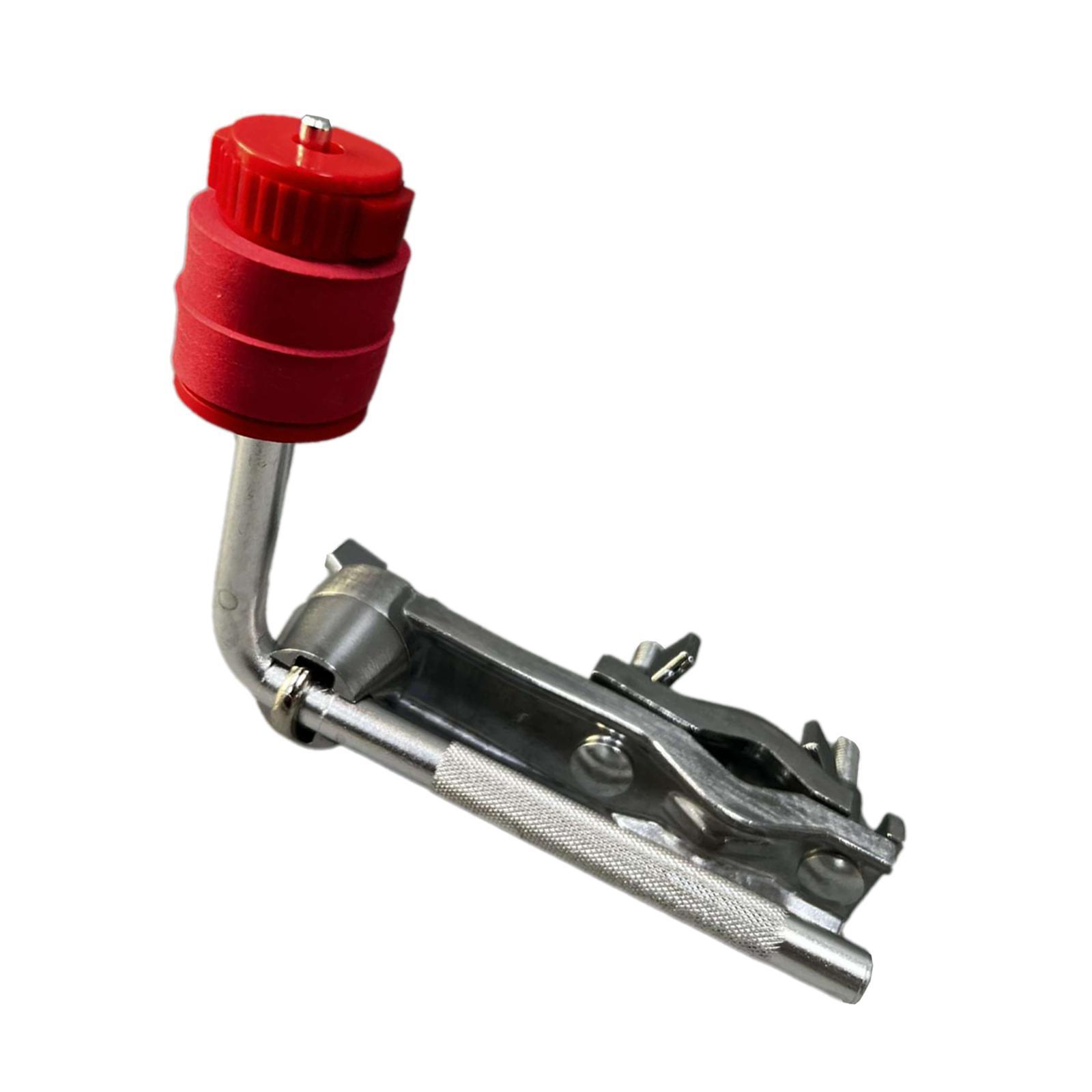 Zinc Alloy Drum Stand Clamp Drum Accessories Arm Stand Durable Adjustable Drum Extension Clamps Mount Cymbal Clip for Percussion Tool