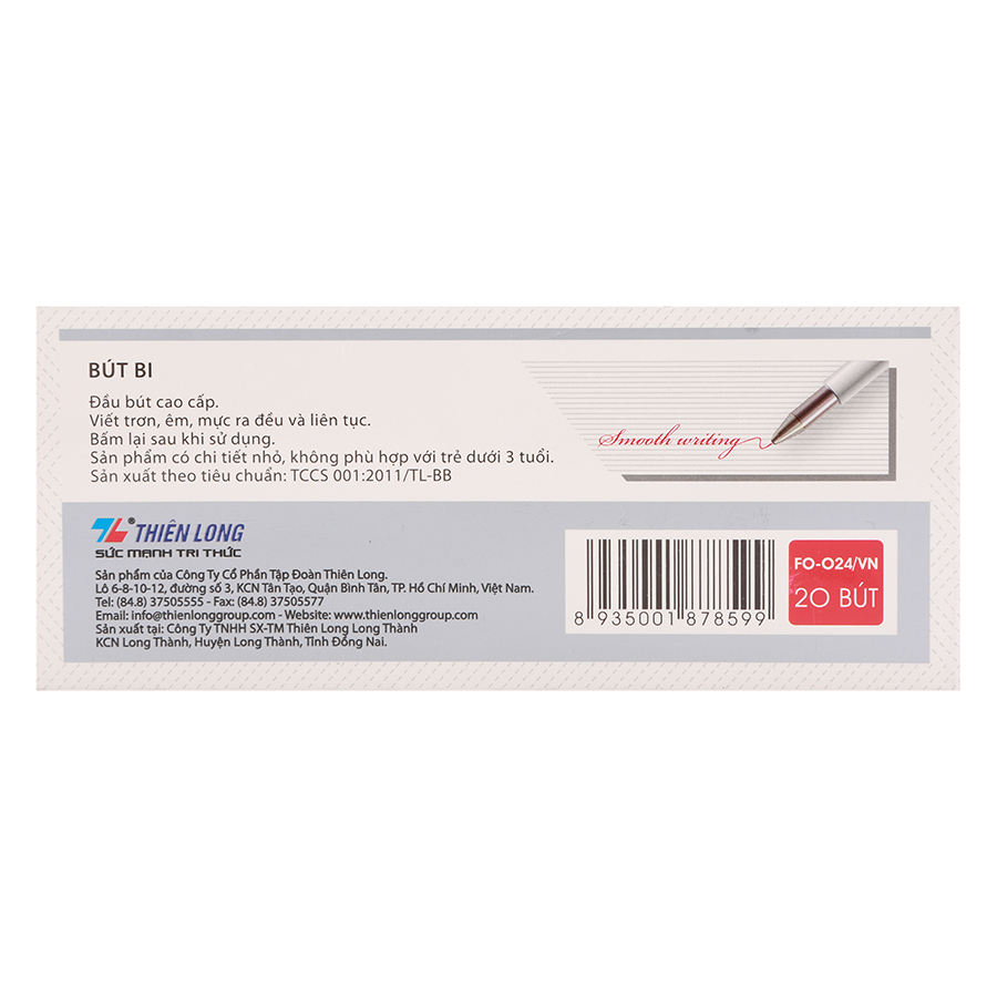 Hộp 20 Cây Bút Bi Flexoffice Fo-024