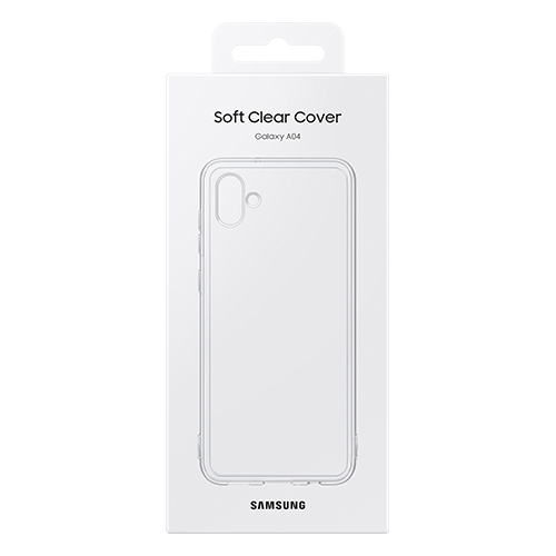 Ốp Lưng Nhựa Dẻo Trong Samsung Galaxy A04 - Hàng Chính Hãng